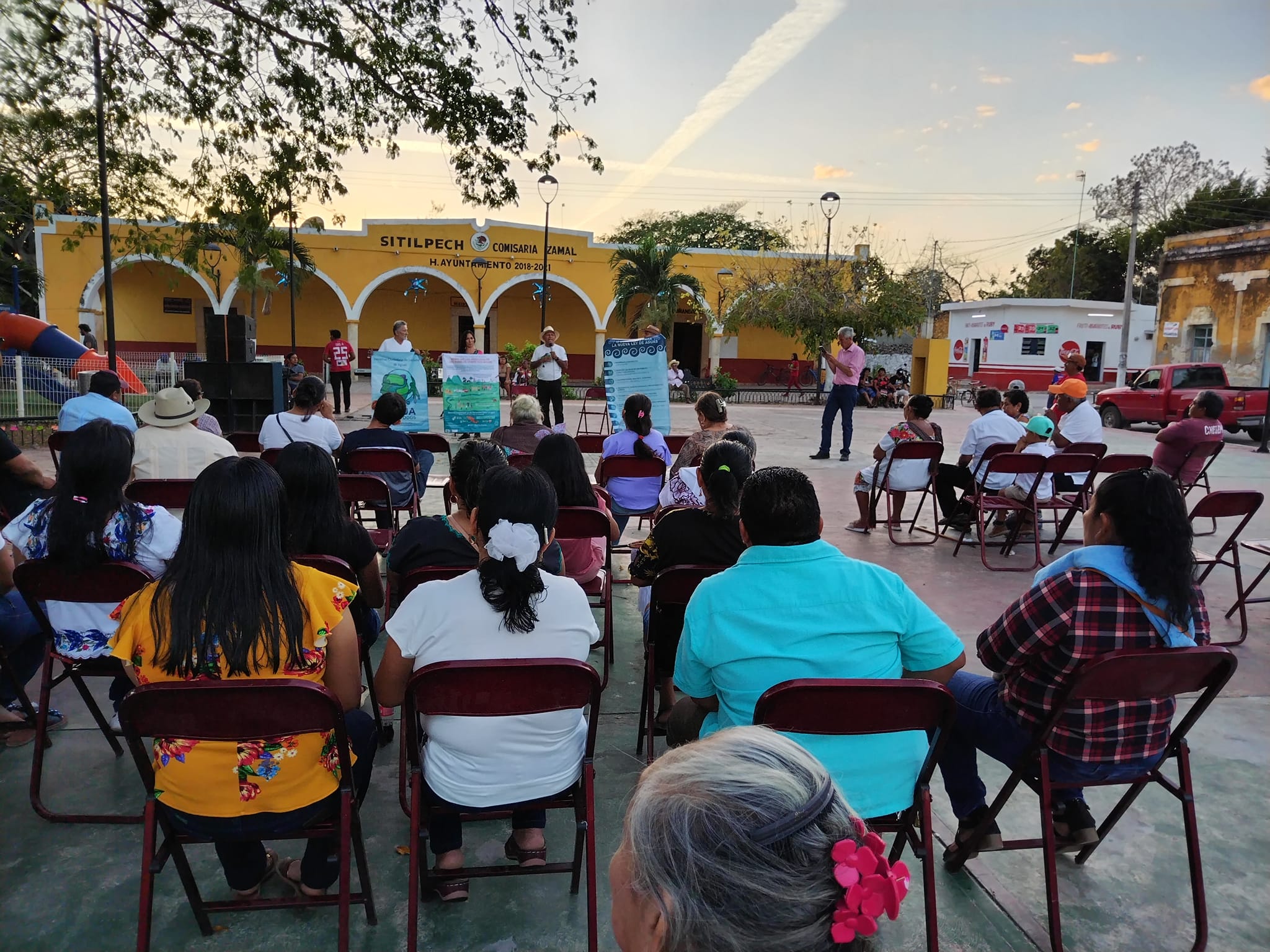 Colectivos se solidarizan con la comunidad de Sitilpech que fue atacada por la policía estatal